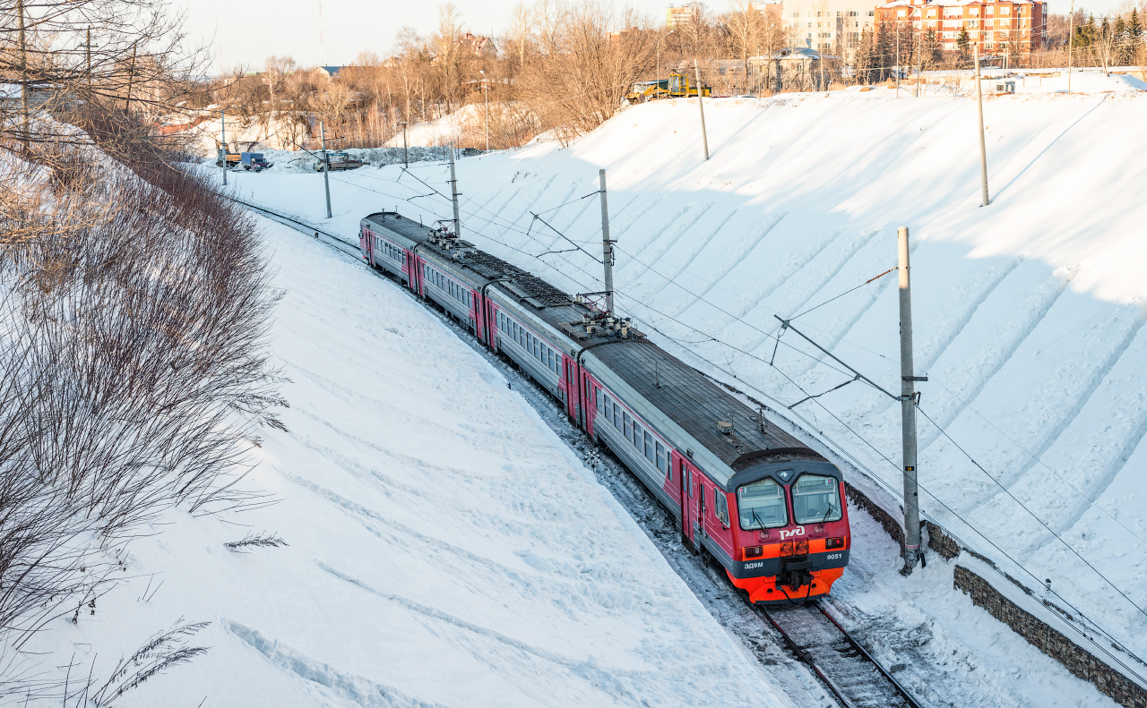 Горьковская железная дорога, № ЭД9М-0051 — 