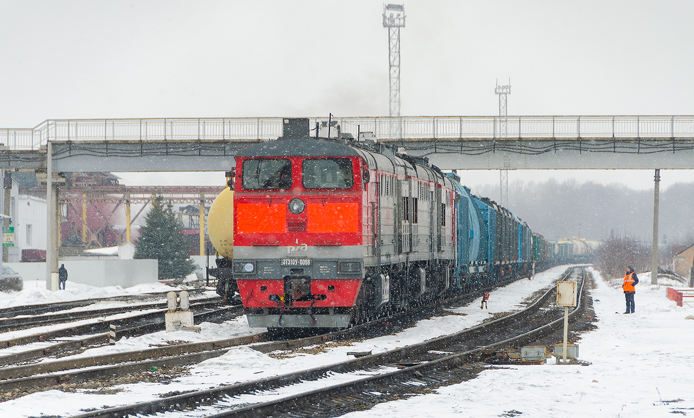 Московская железная дорога, № 3ТЭ10У-0066 — 