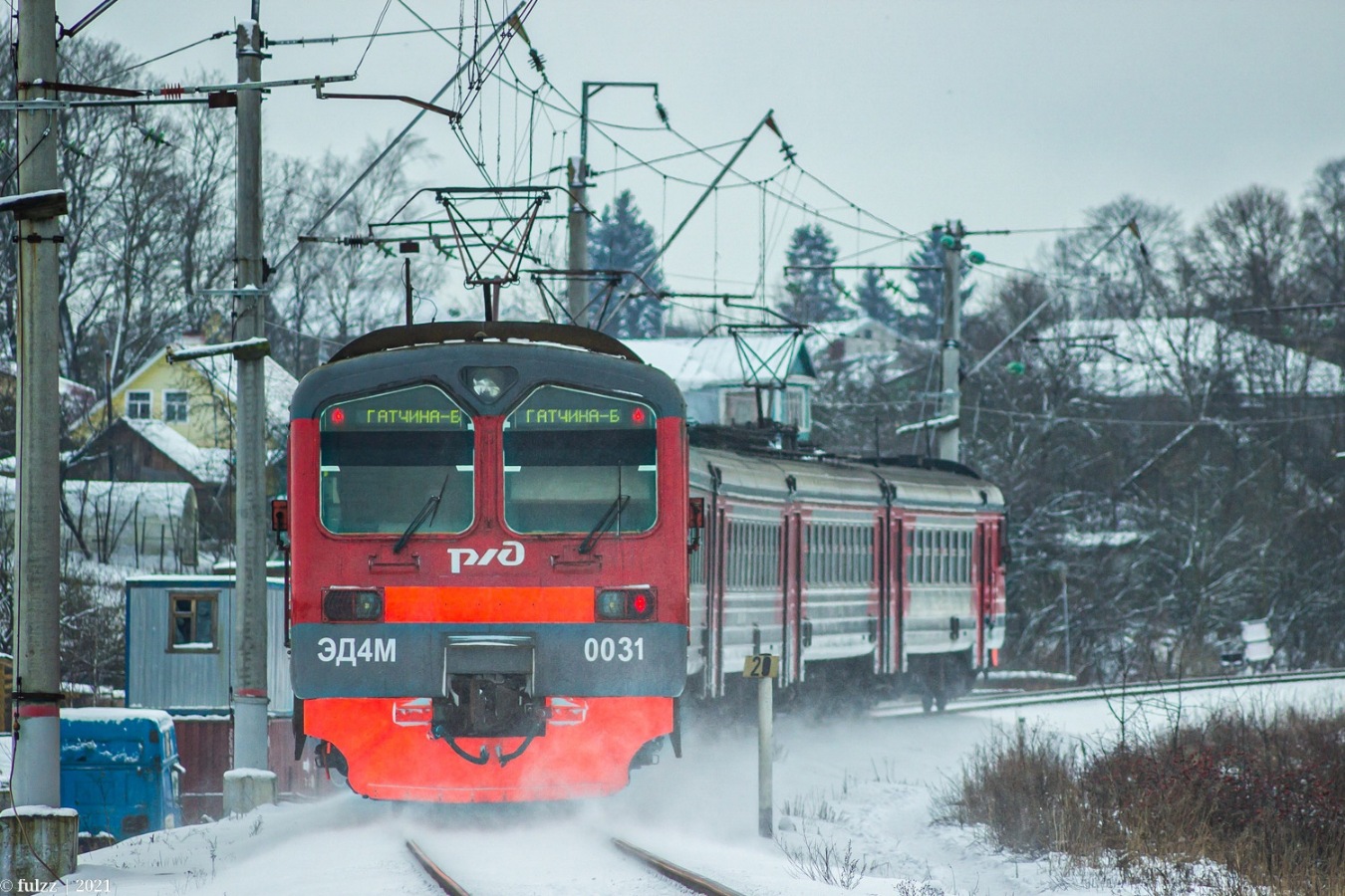 Октябрьская железная дорога, № ЭД4М-0031 — 