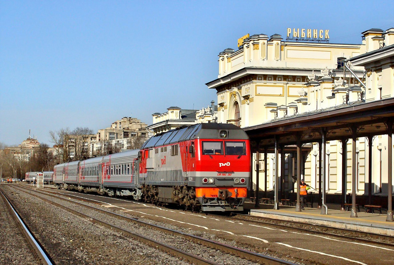 Северная железная дорога, № ТЭП70БС-302 — 