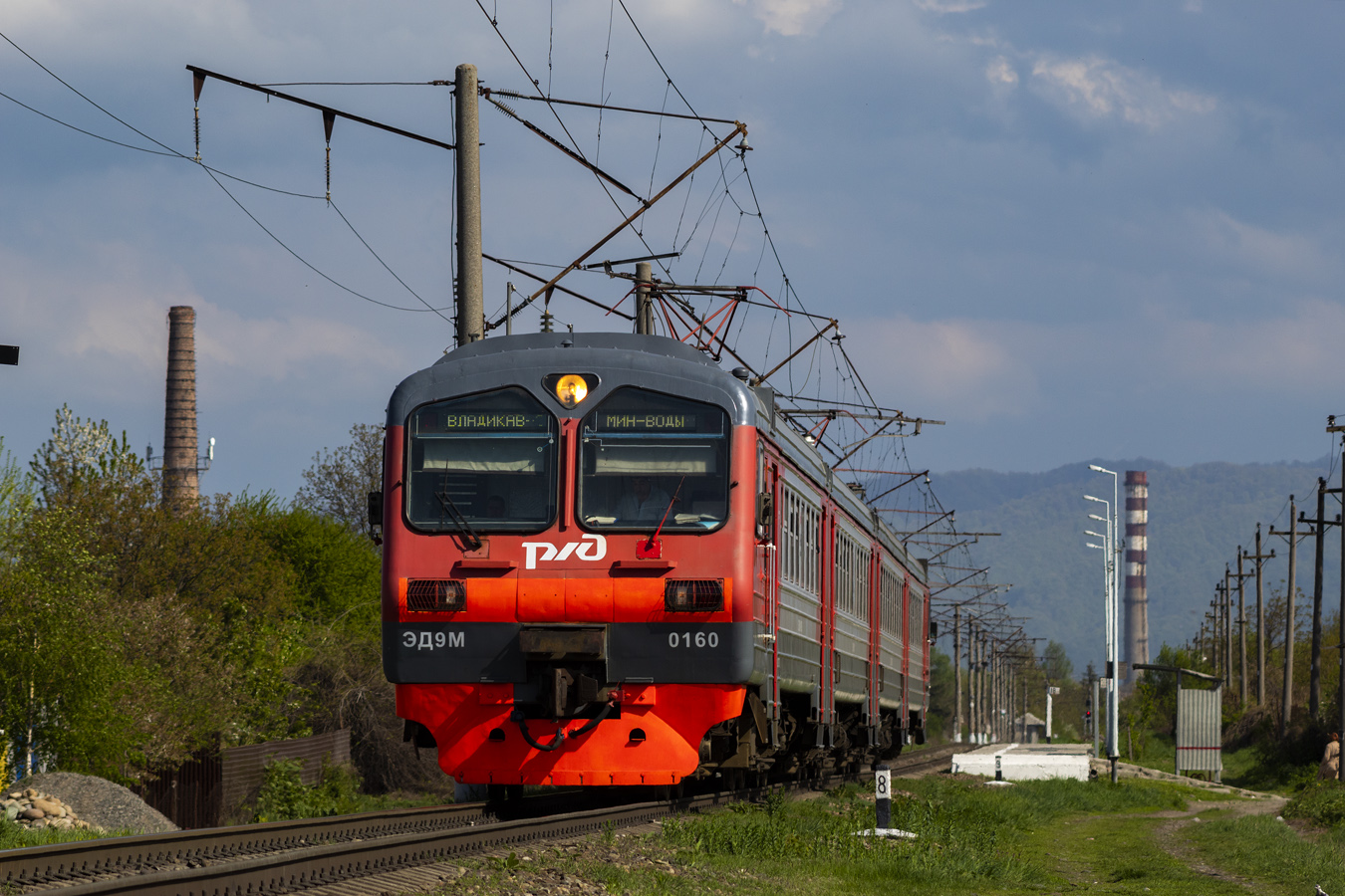 Северо-Кавказская железная дорога, № ЭД9М-0160 — 