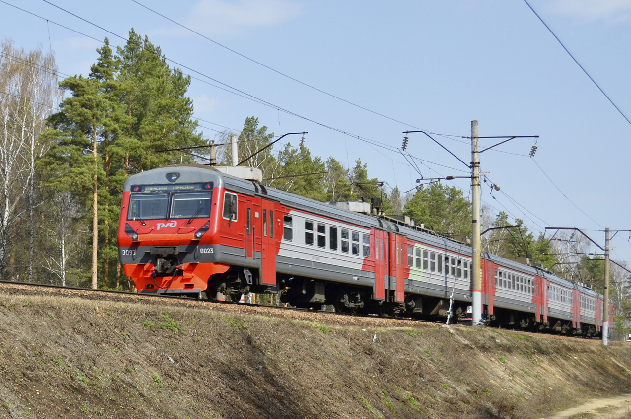 Горьковская железная дорога, № ЭД9Э-0023 — 