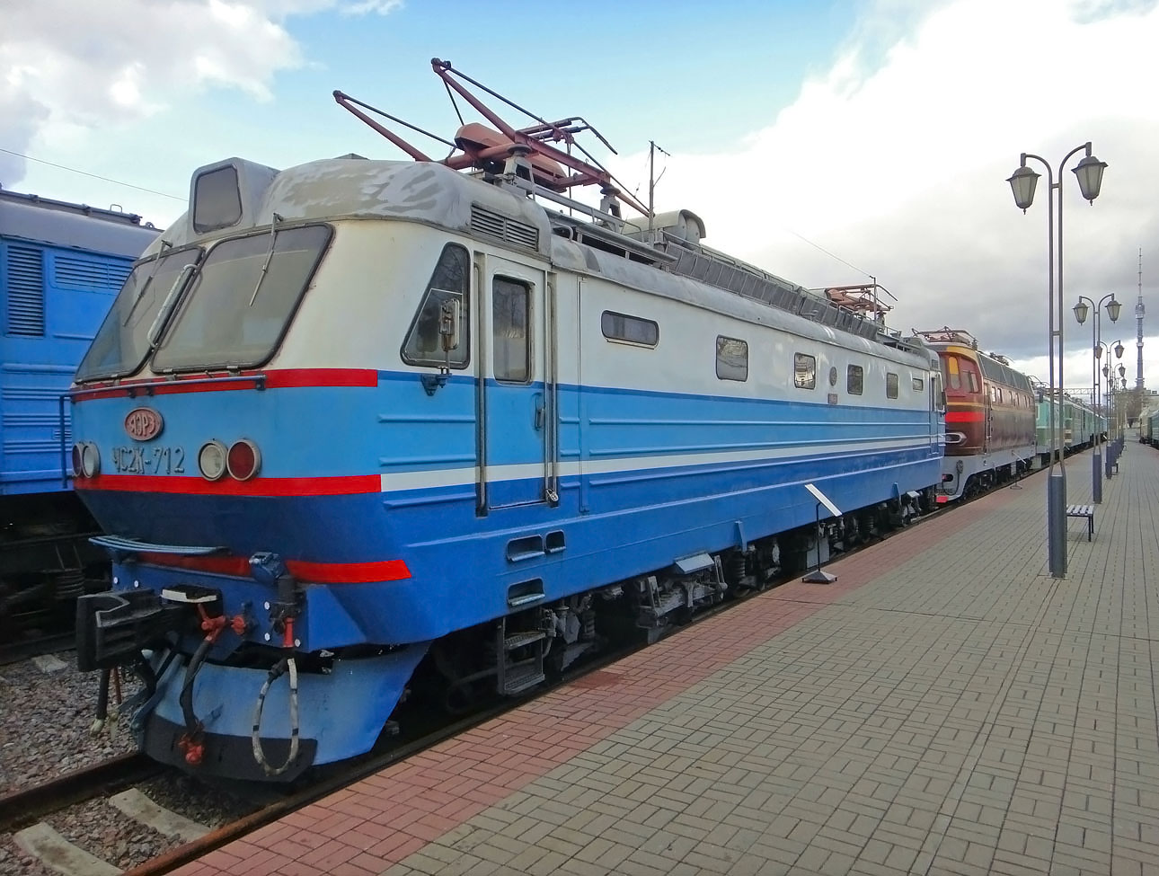 Московская железная дорога, № ЧС2К-712 &mdash; 