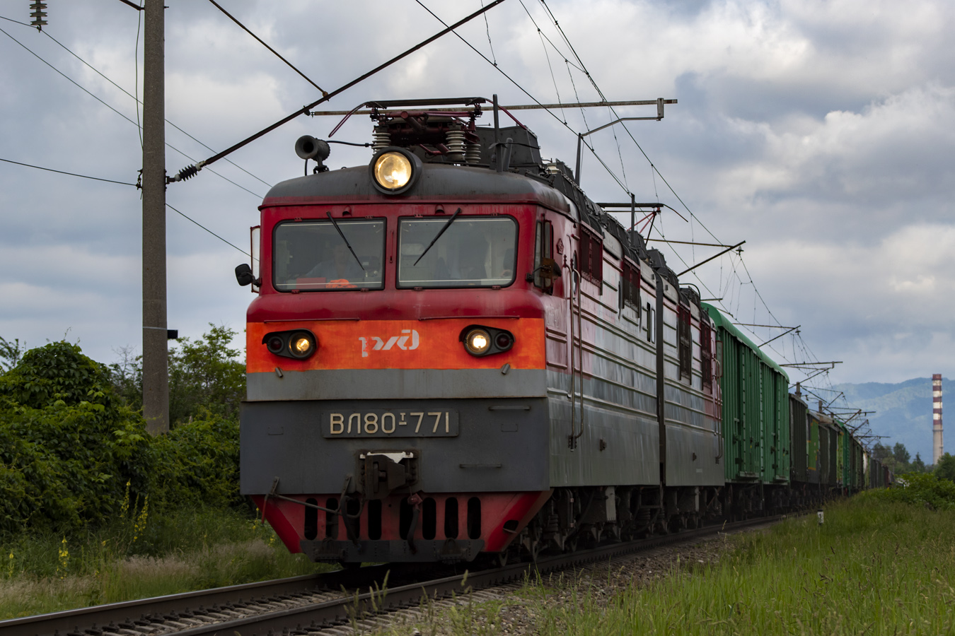 Северо-Кавказская железная дорога, № ВЛ80Т-771 — 