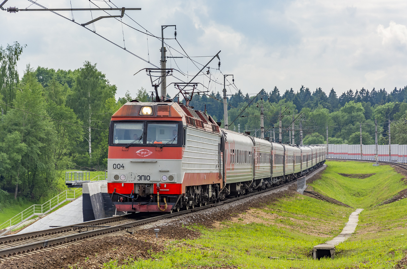 Московская железная дорога, № ЭП10-004 — 