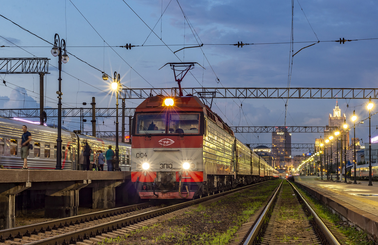 Московская железная дорога, № ЭП10-004 — 