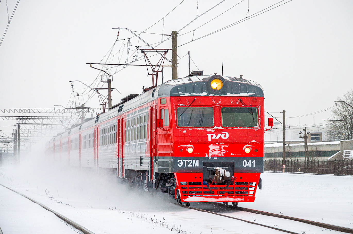 Октябрьская железная дорога, № ЭТ2М-041 — 