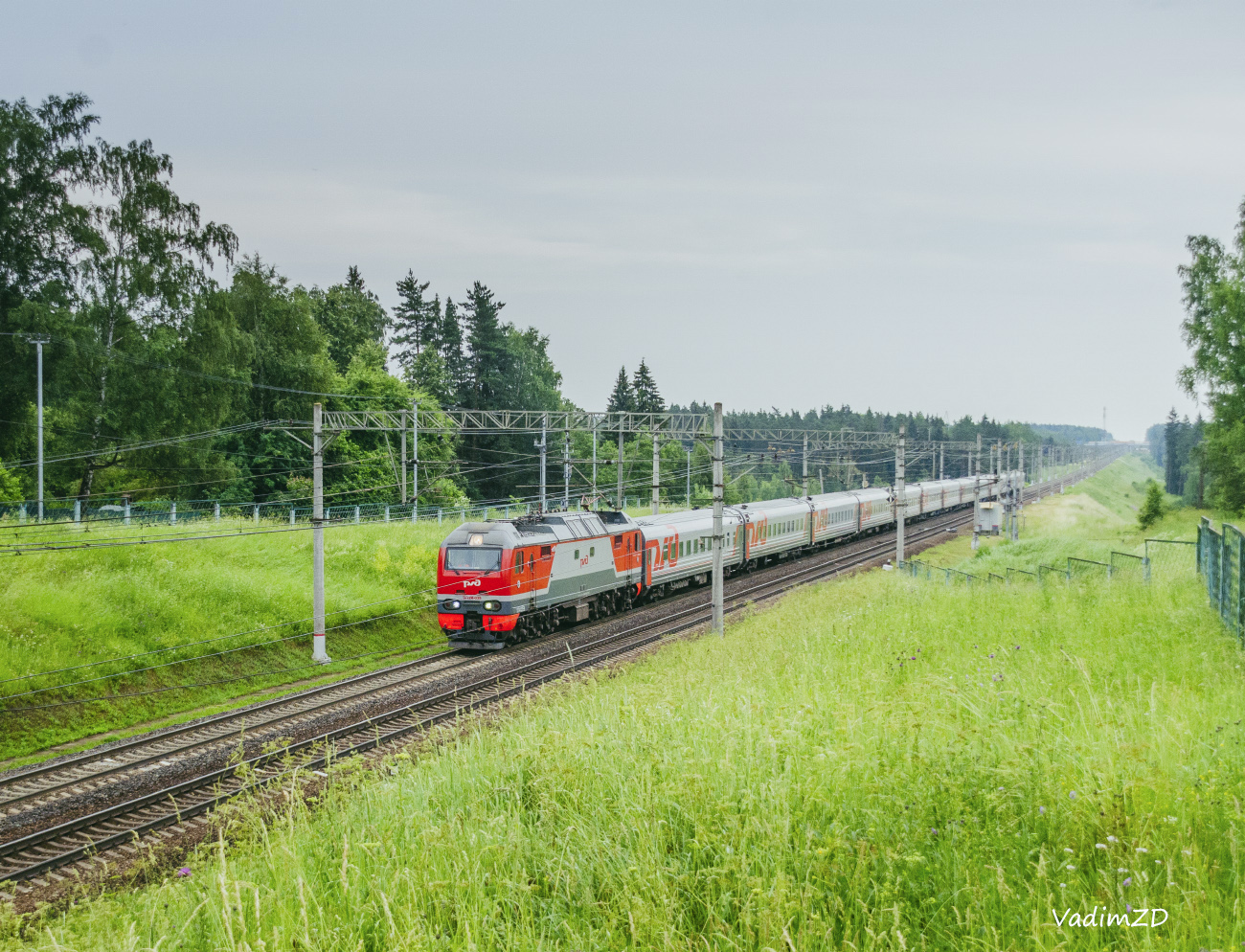 Октябрьская железная дорога, № ЭП2К-035 — 