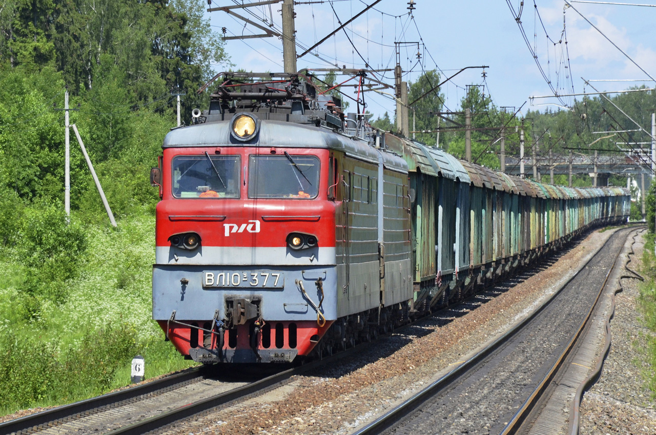 Московская железная дорога, № ВЛ10У-377 — 