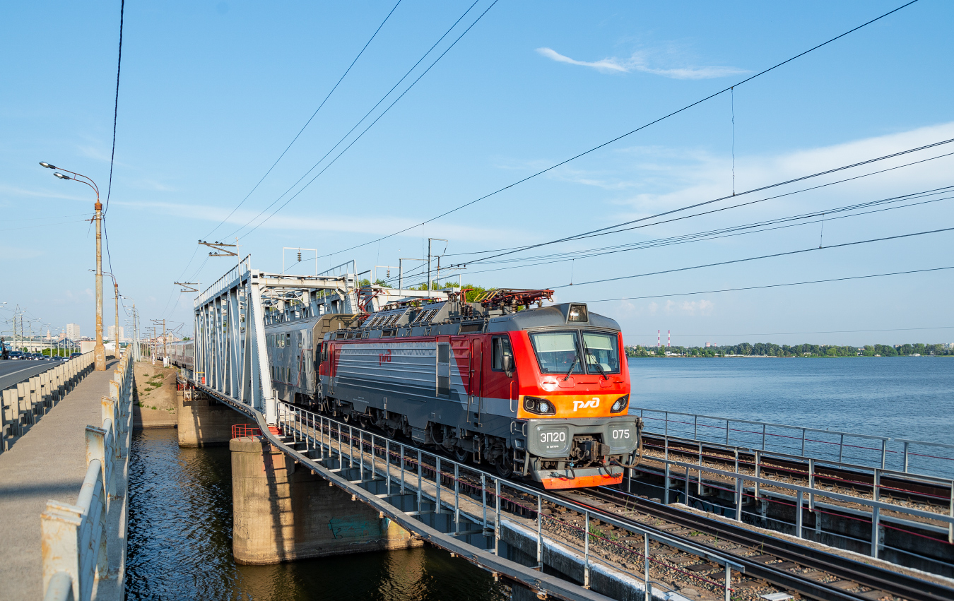 Московская железная дорога, № ЭП20-075 — 