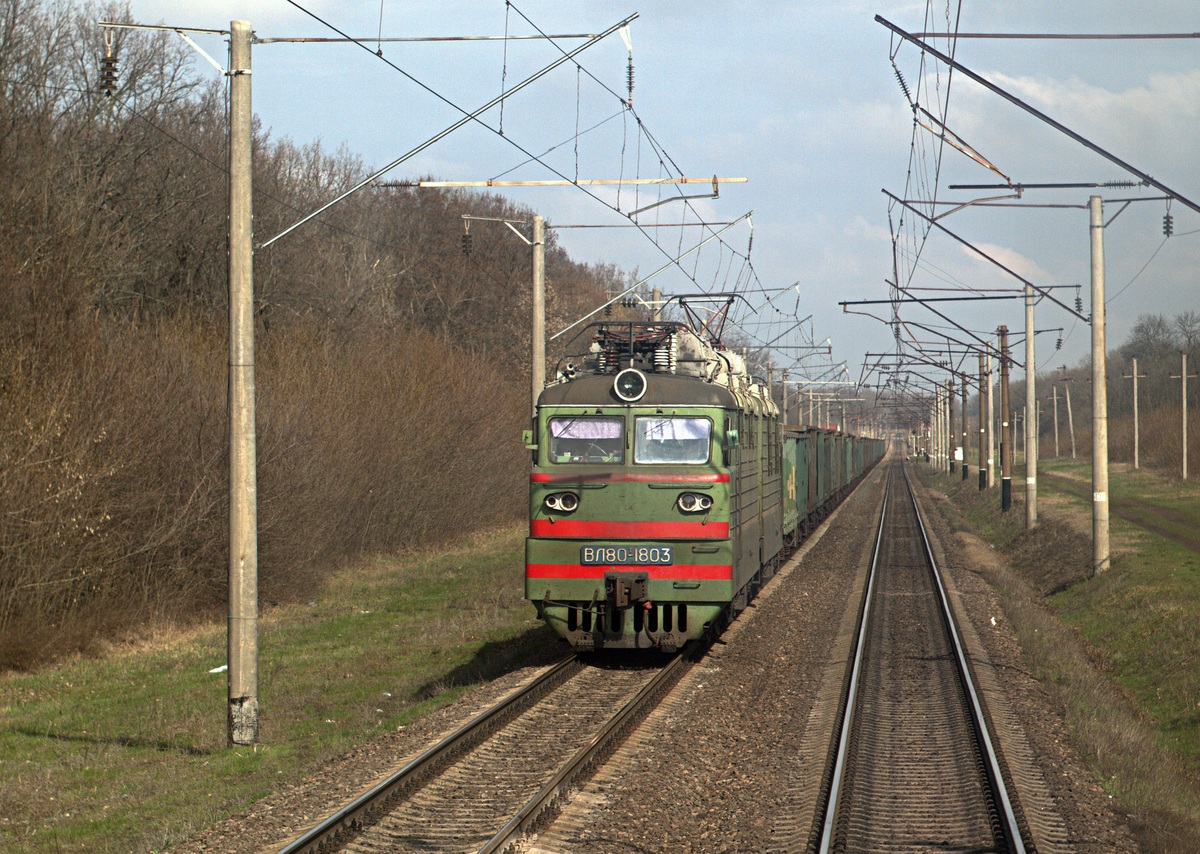 Одесская железная дорога, № ВЛ80Т-1803 — 