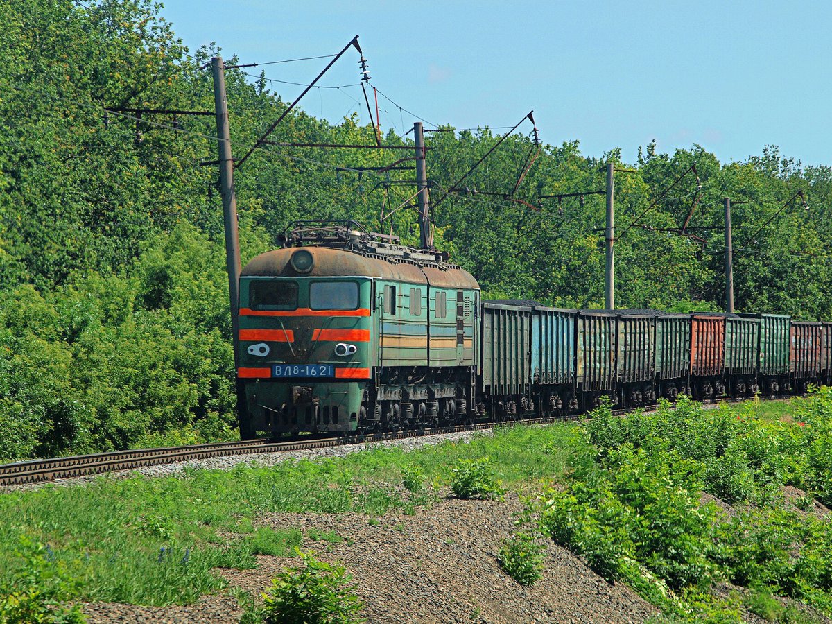 Приднепровская железная дорога, № ВЛ8М-1621 — 