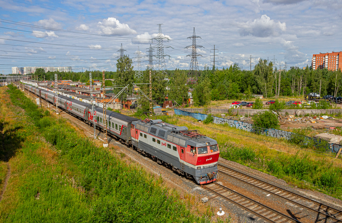 Октябрьская железная дорога, № ЧС2Т-1054 — 