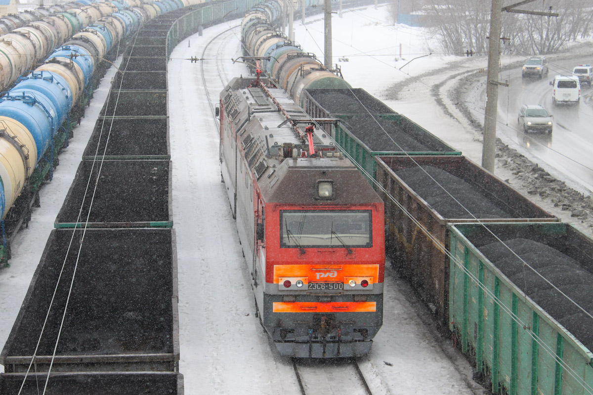 Западно-Сибирская железная дорога, № 2ЭС6-500 — 