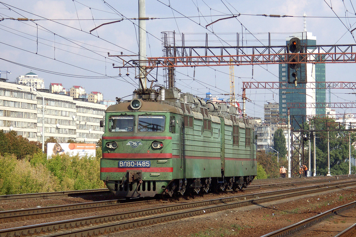 Юго-Западная железная дорога, № ВЛ80Т-1485 — 