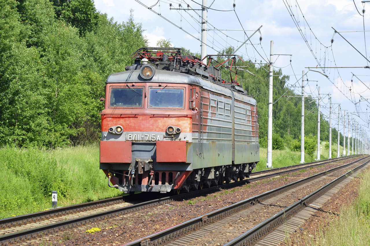 Московская железная дорога, № ВЛ11.8-715 — 