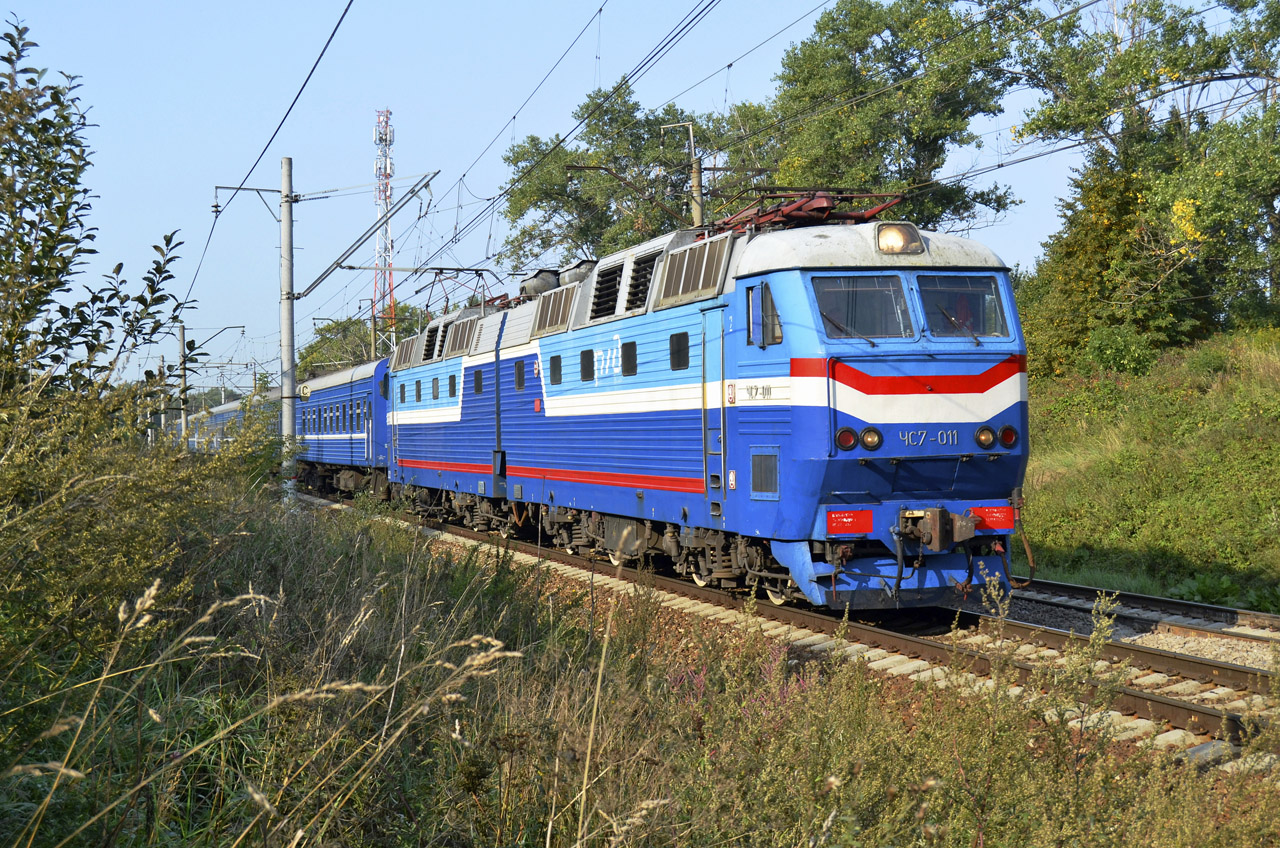 Московская железная дорога, № ЧС7-011 — 