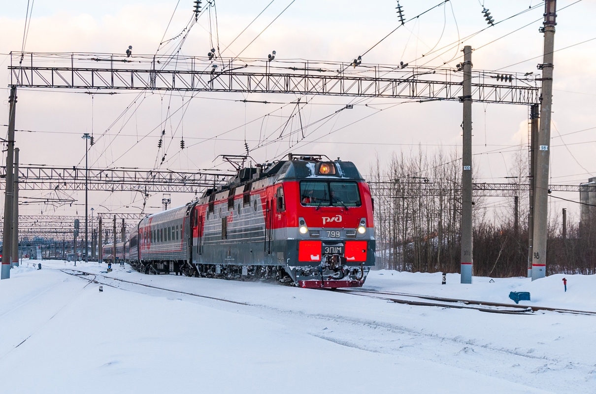 Горьковская железная дорога, № ЭП1М-799 — 