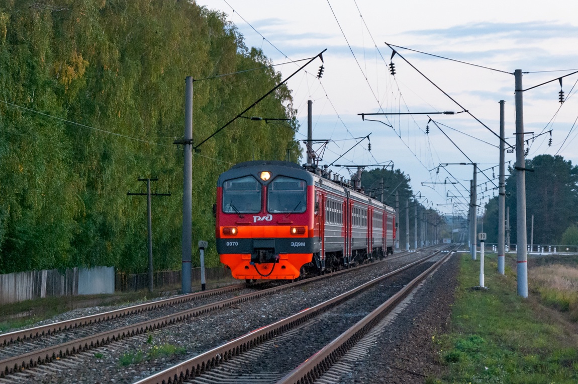 Горьковская железная дорога, № ЭД9М-0070 — 