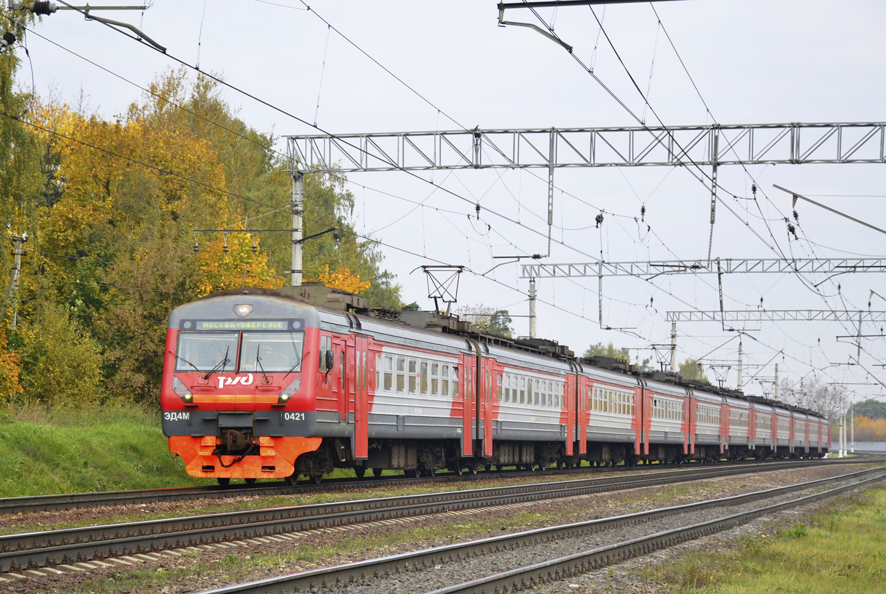 Московская железная дорога, № ЭД4М-0421 — 