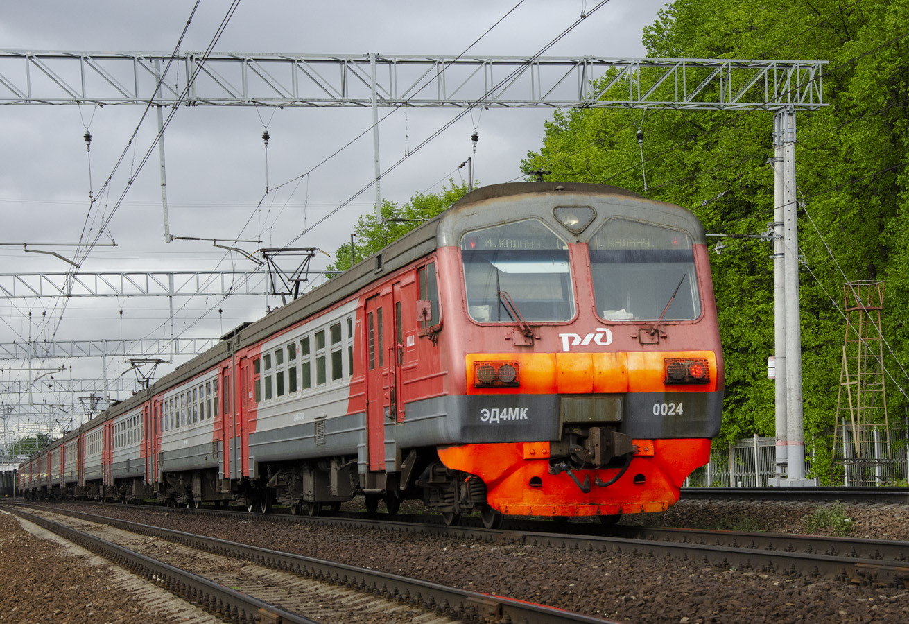 Московская железная дорога, № ЭД4МК-0024 — 