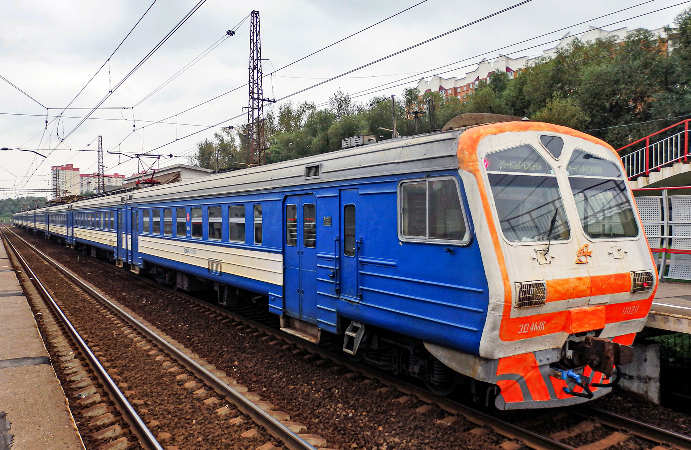 Московская железная дорога, № ЭД4МК-0020 — 