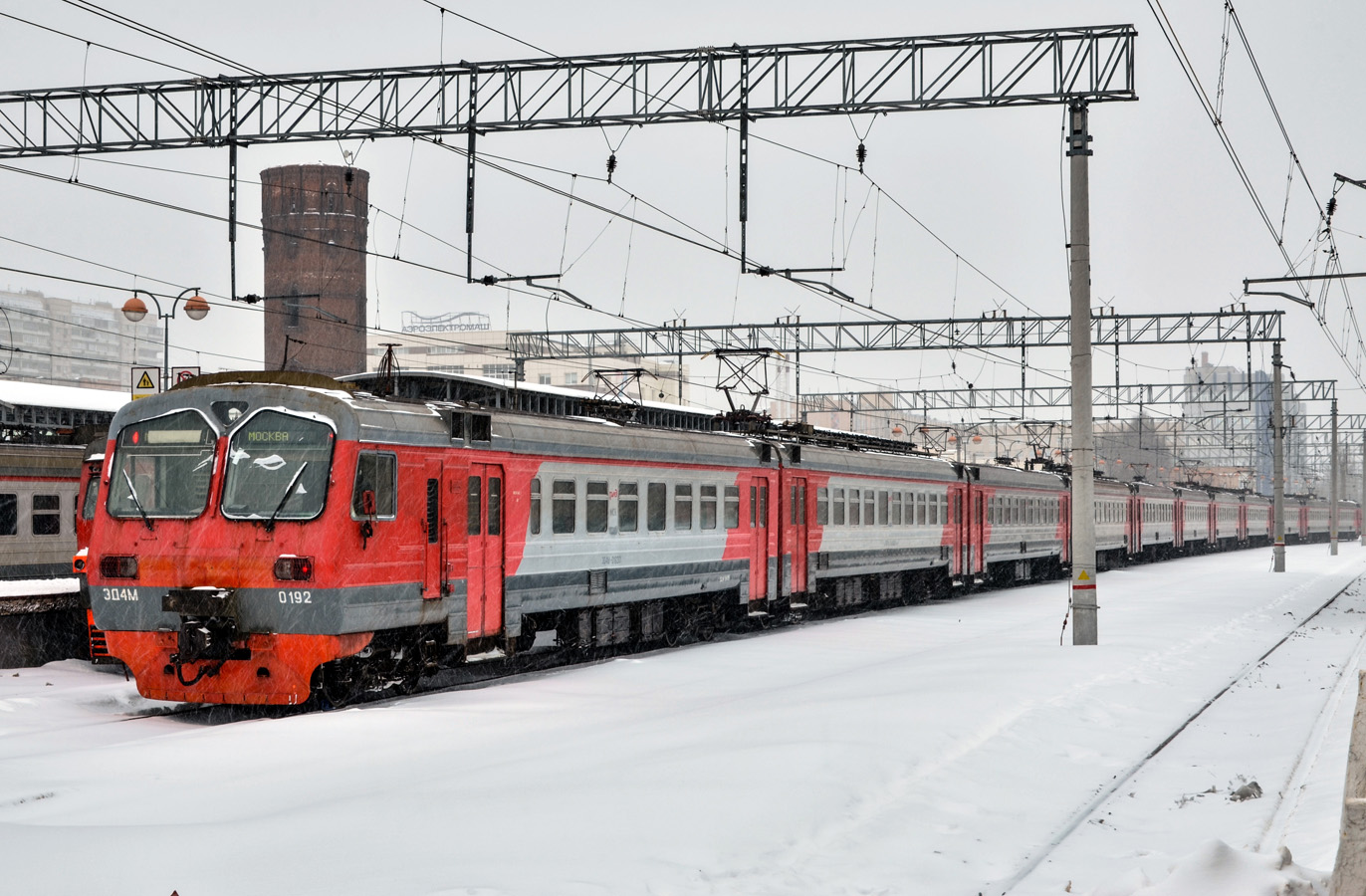 Московская железная дорога, № ЭД4М-0192 — 