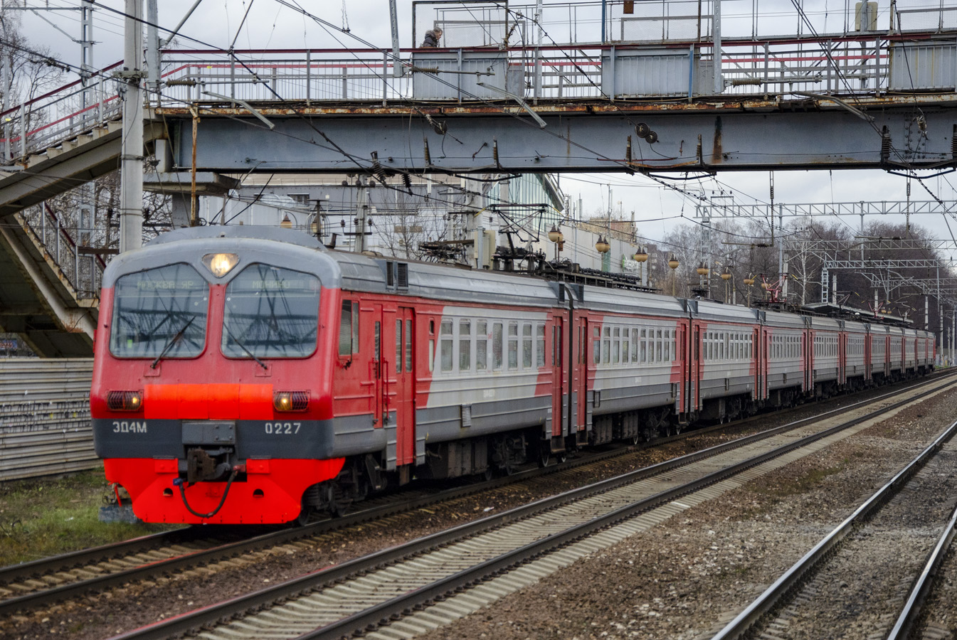 Московская железная дорога, № ЭД4М-0227 — 