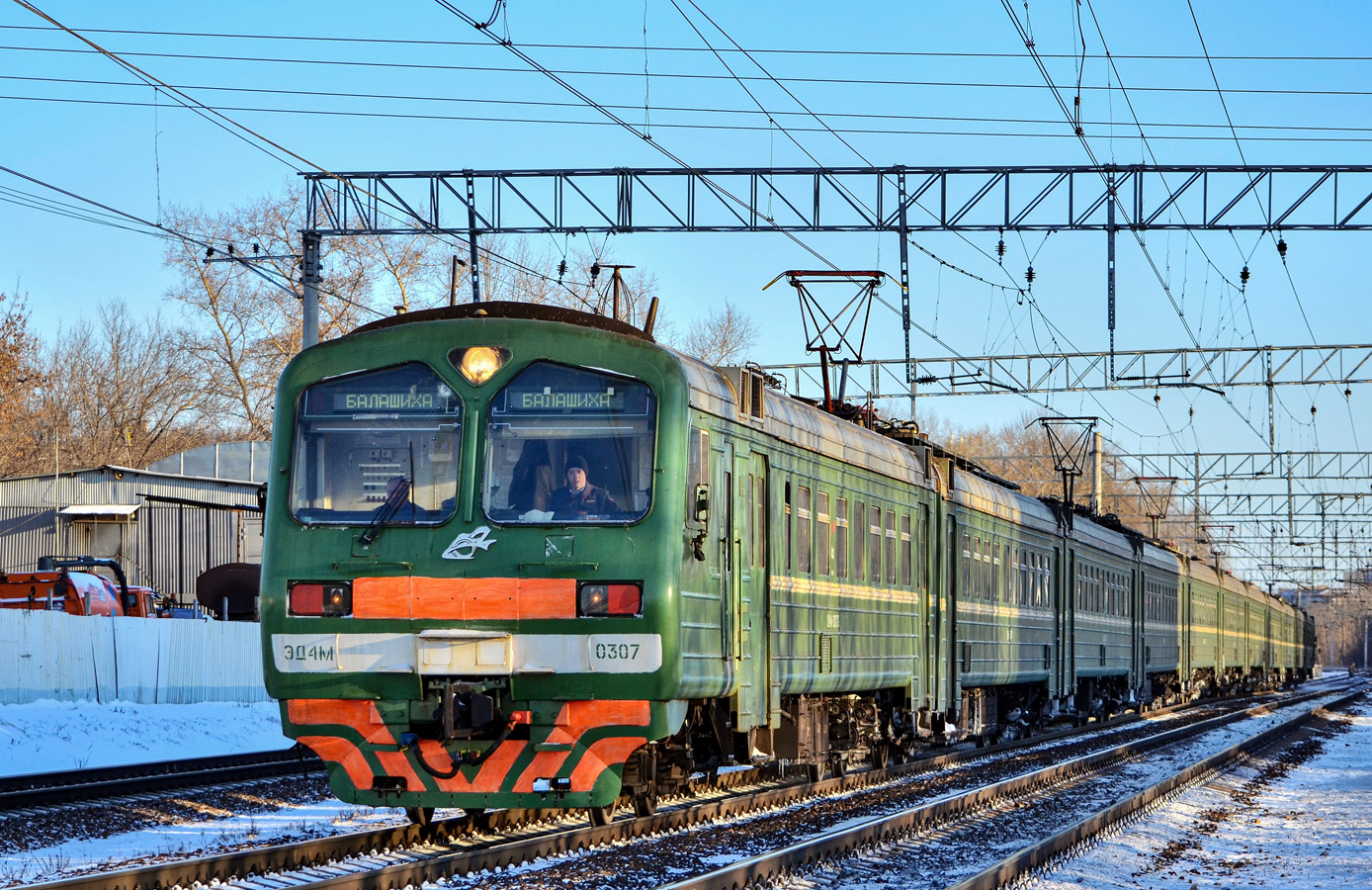 Московская железная дорога, № ЭД4М-0307 — 