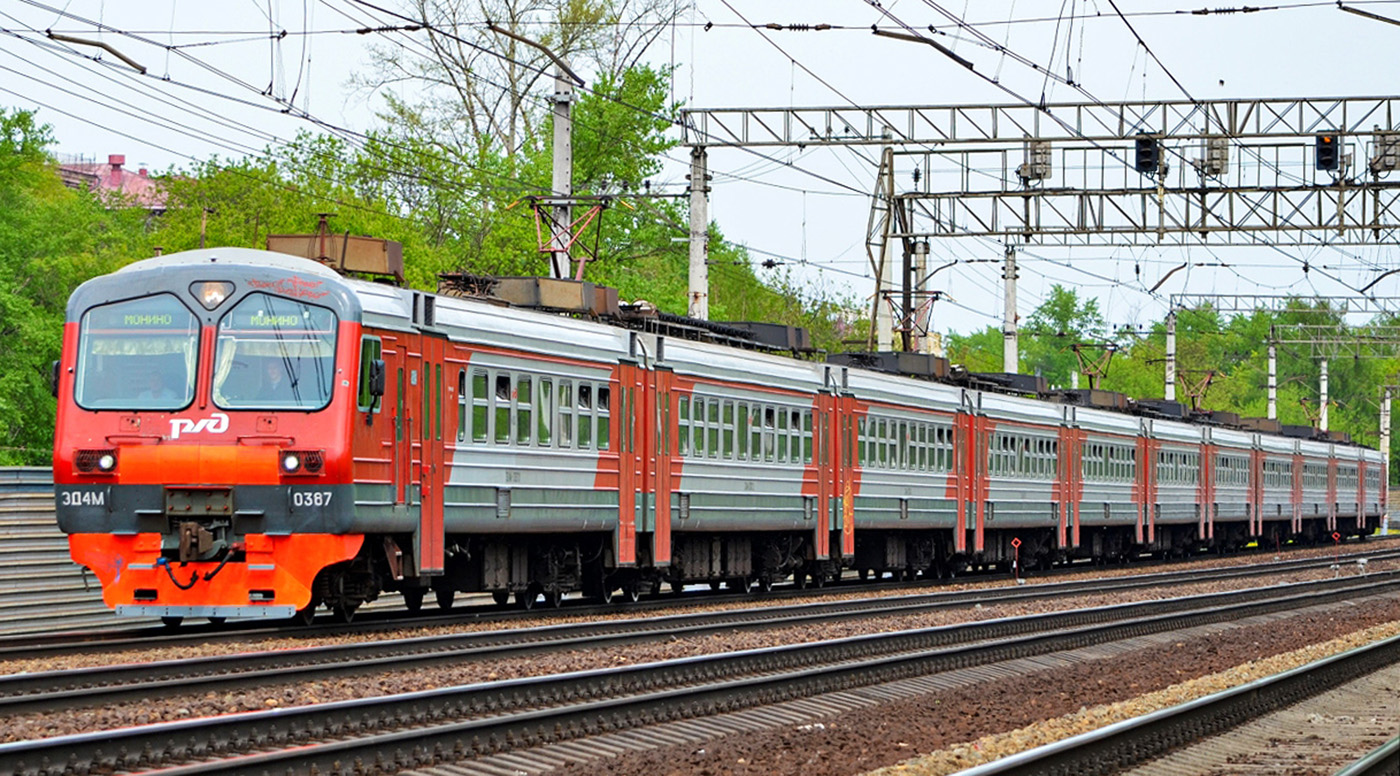 Московская железная дорога, № ЭД4М-0387 — 