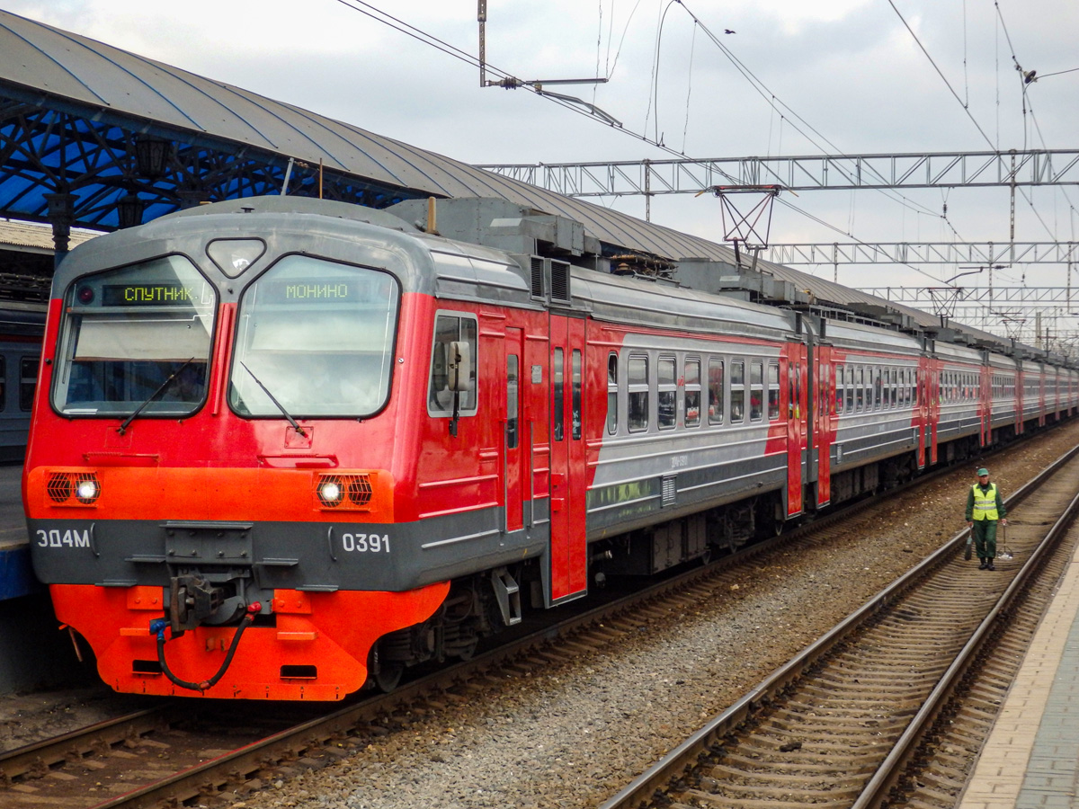 Московская железная дорога, № ЭД4М-0391 — 