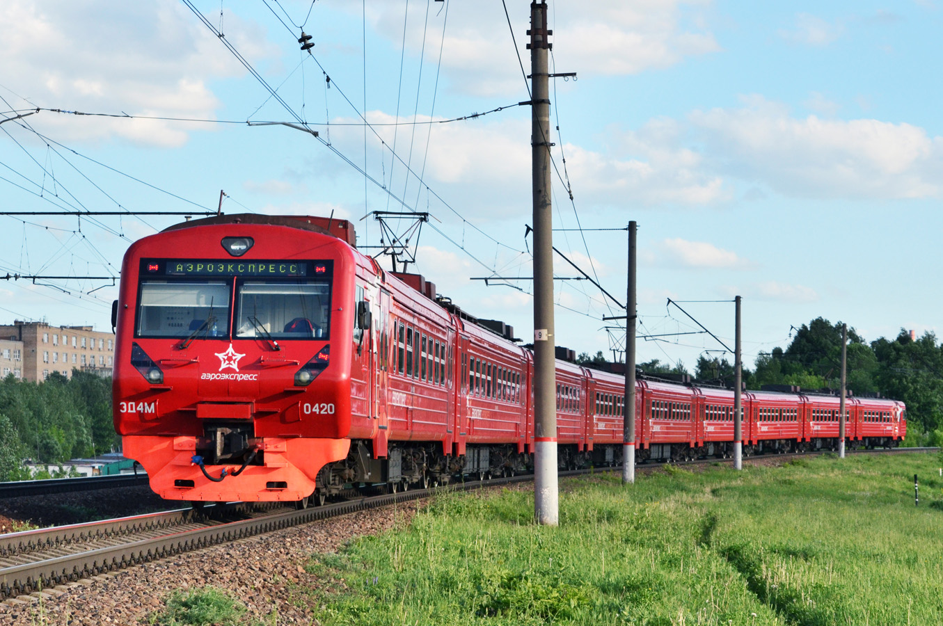 Московская железная дорога, № ЭД4М-0420 — 