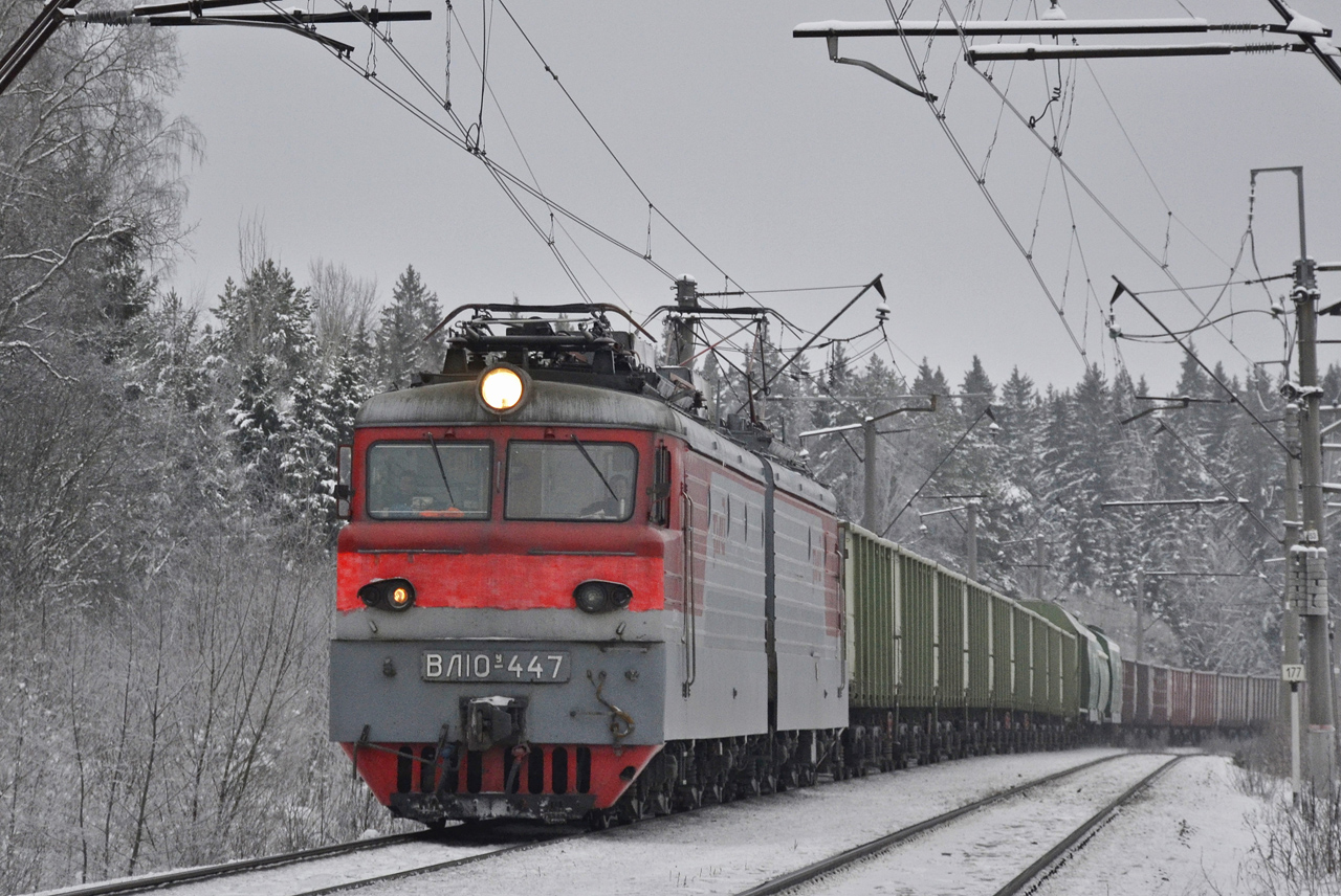 Октябрьская железная дорога, № ВЛ10У-447 — 