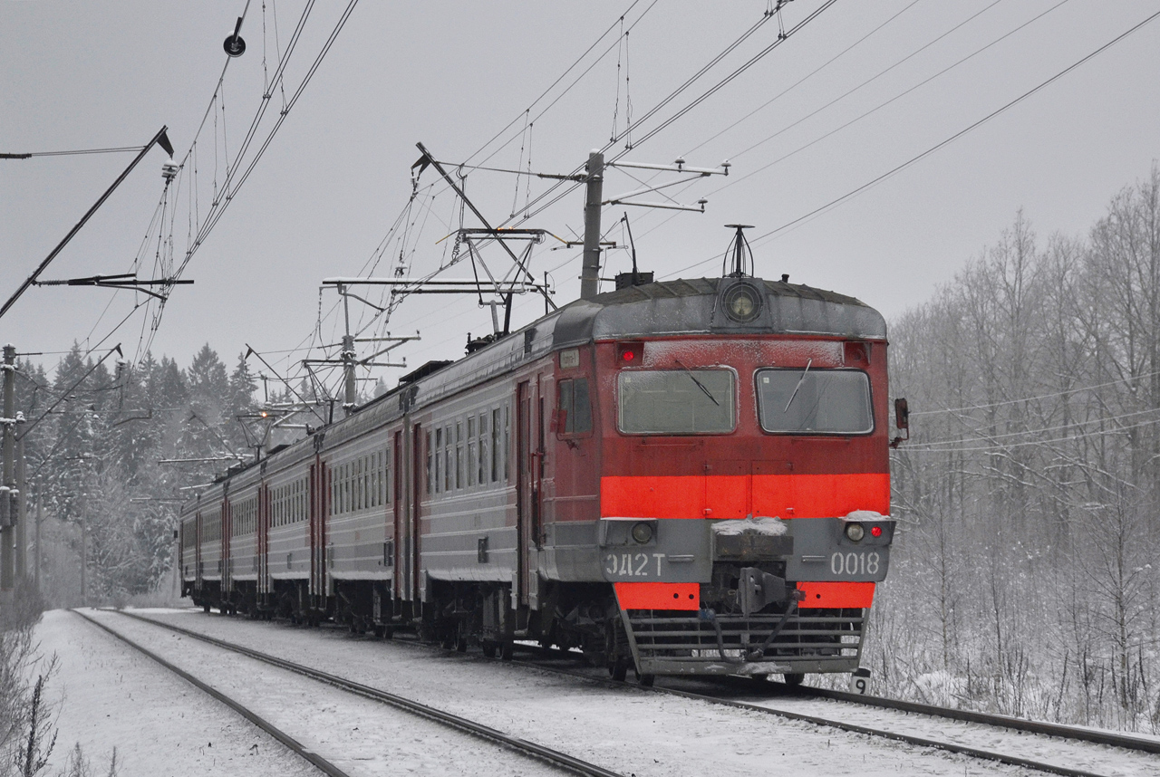 Московская железная дорога, № ЭД2Т-0018 — 