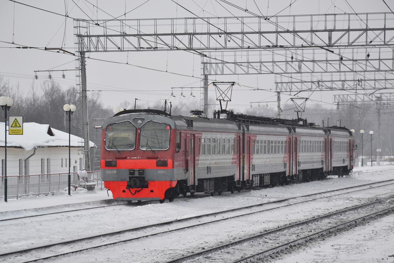 Московская железная дорога, № ЭД4М-0211 — 