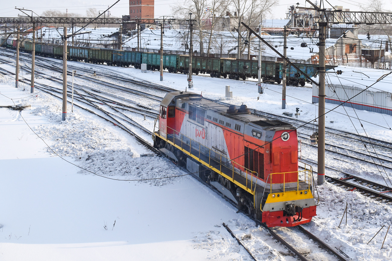 Свердловская железная дорога, № ТЭМ7-0291 — 