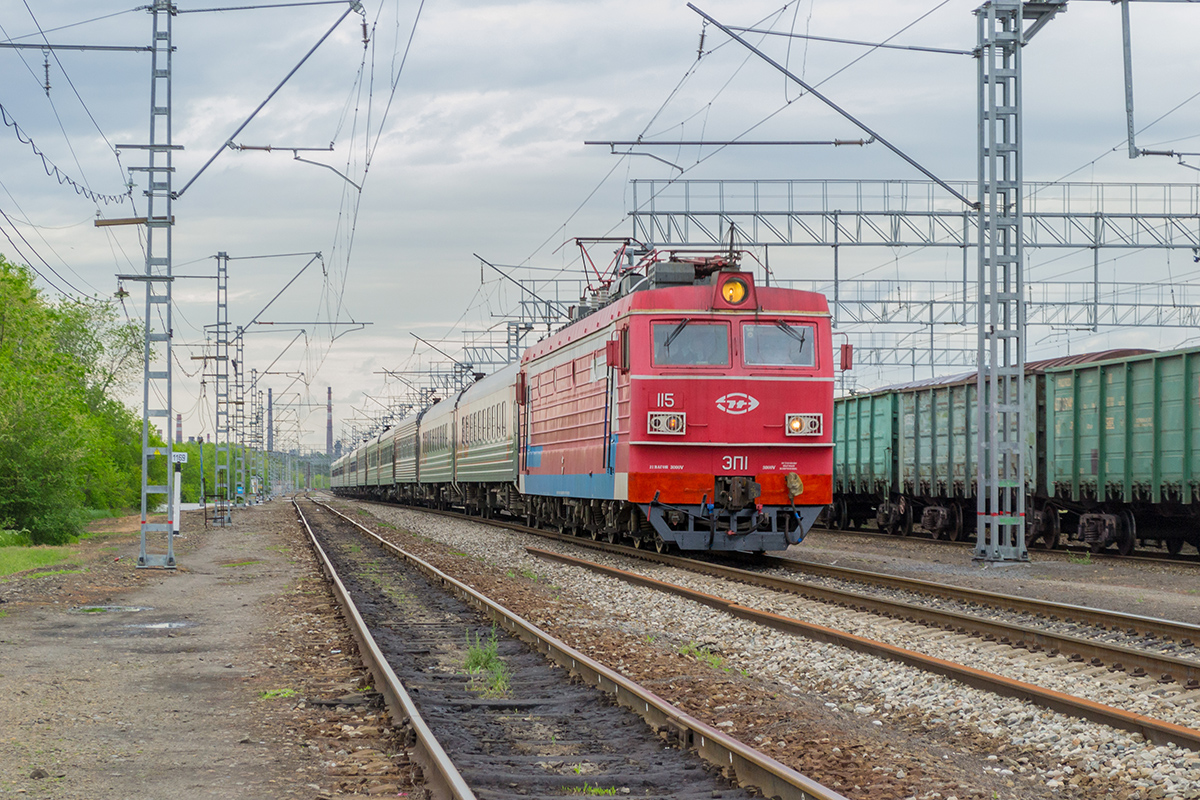 Приволжская железная дорога, № ЭП1-115 — 