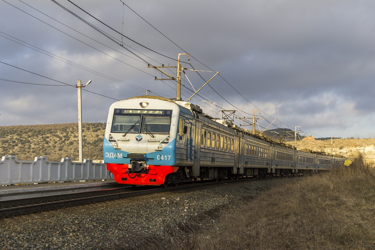 Северо-Кавказская железная дорога, № ЭД4М-0417 — 