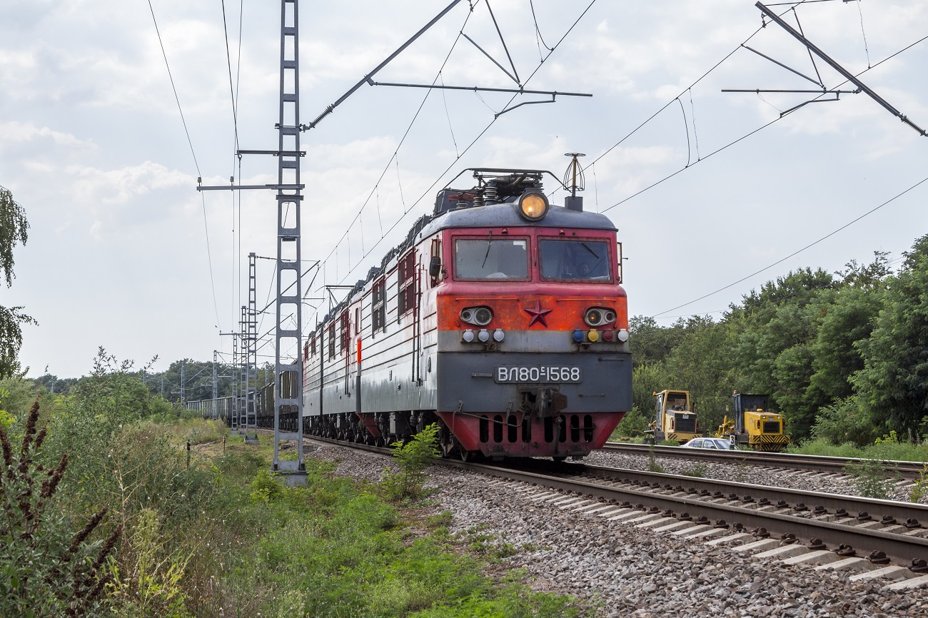 Приволжская железная дорога, № ВЛ80С-1568 — 