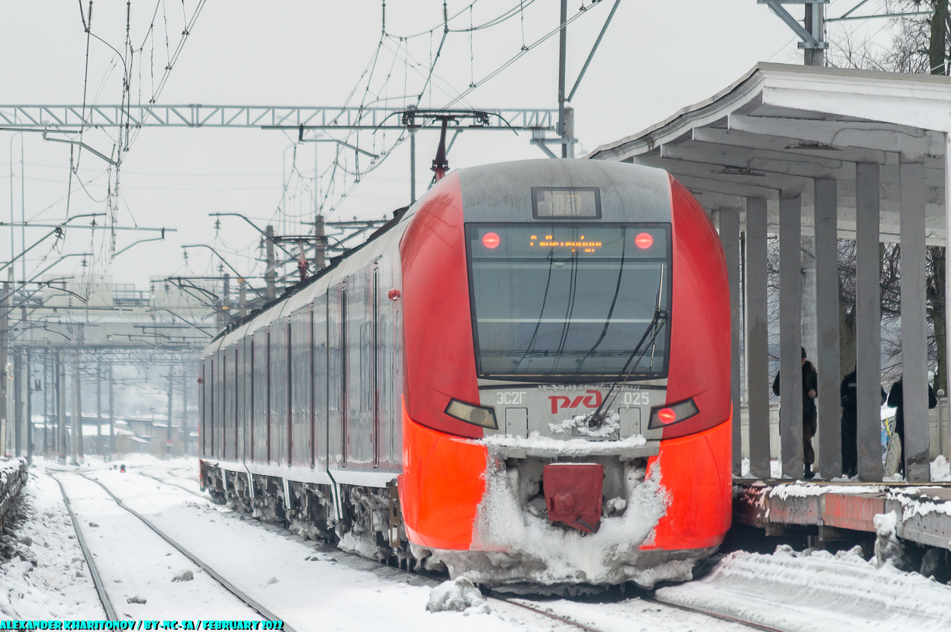 Октябрьская железная дорога, № ЭС2Г-025 — 