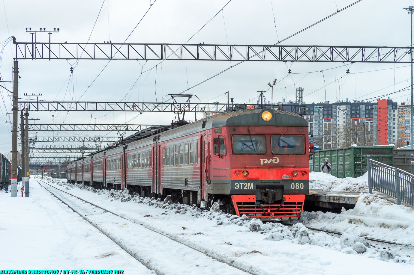 Октябрьская железная дорога, № ЭТ2М-080 — 