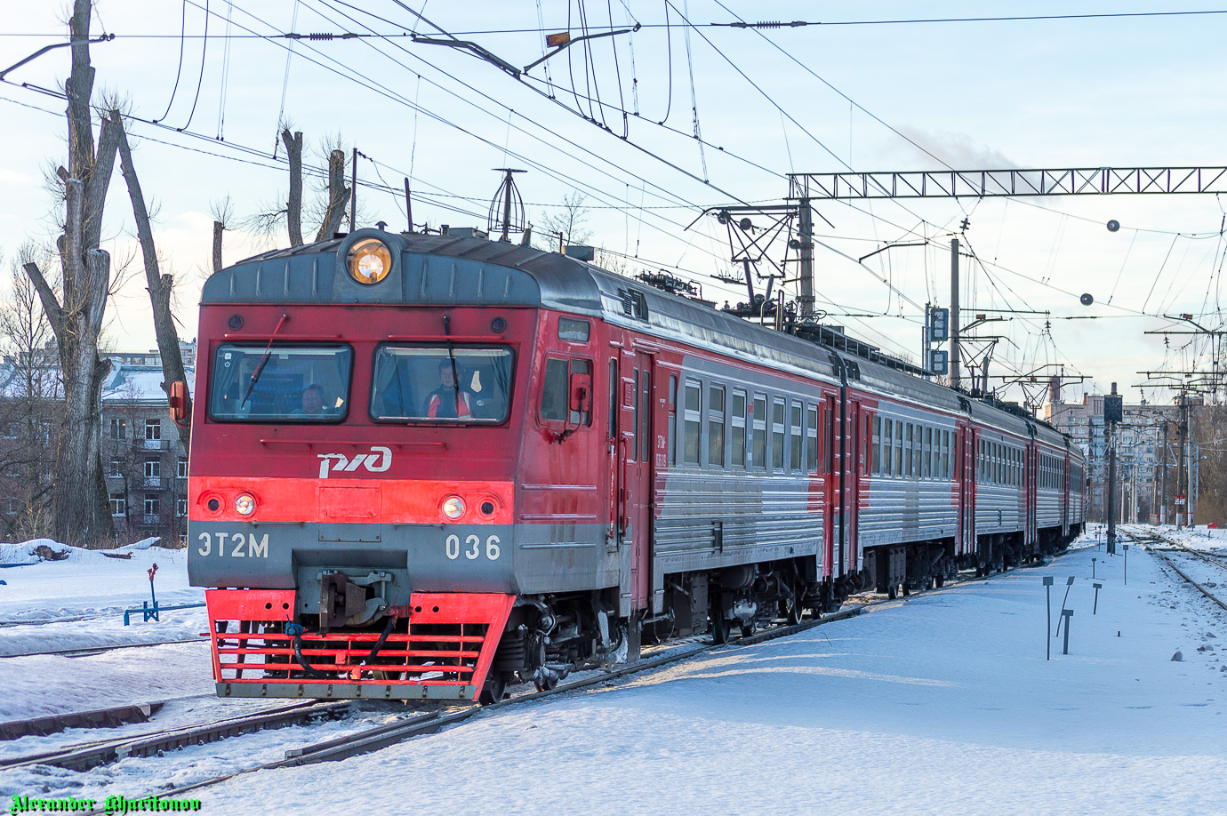 Октябрьская железная дорога, № ЭТ2М-036 — 