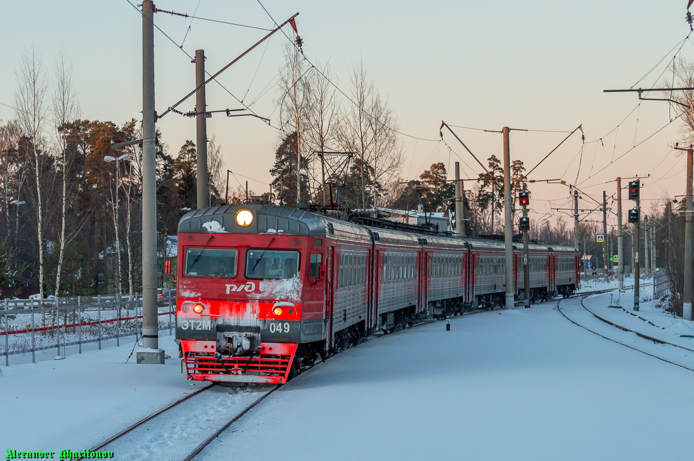 Октябрьская железная дорога, № ЭТ2М-049 — 