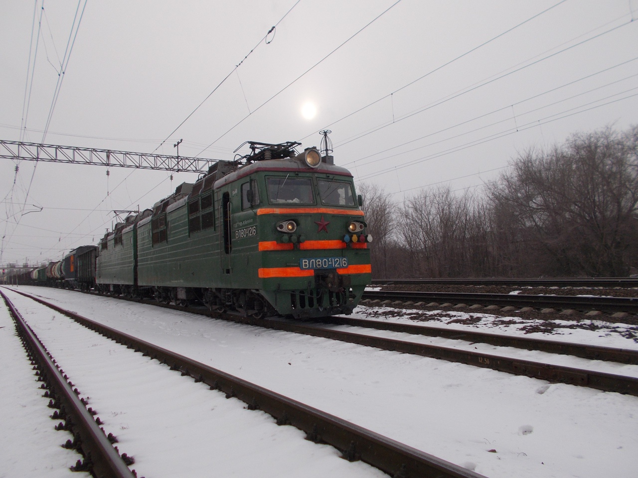 Северо-Кавказская железная дорога, № ВЛ80С-1216 — 