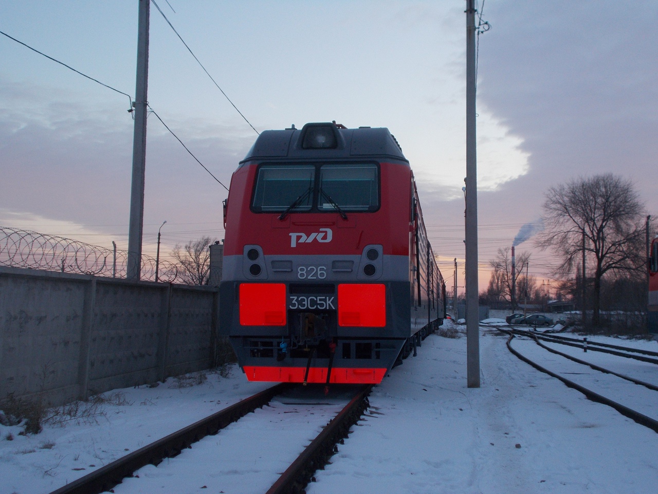 Забайкальская железная дорога, № 3ЭС5К-826 — 