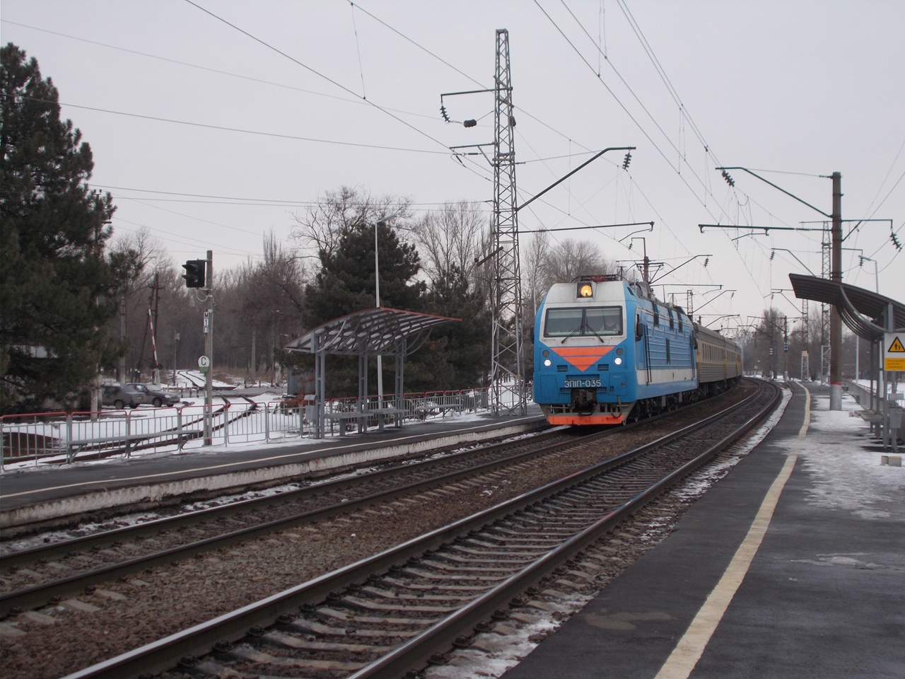 Северо-Кавказская железная дорога, № ЭП1П-035 — 