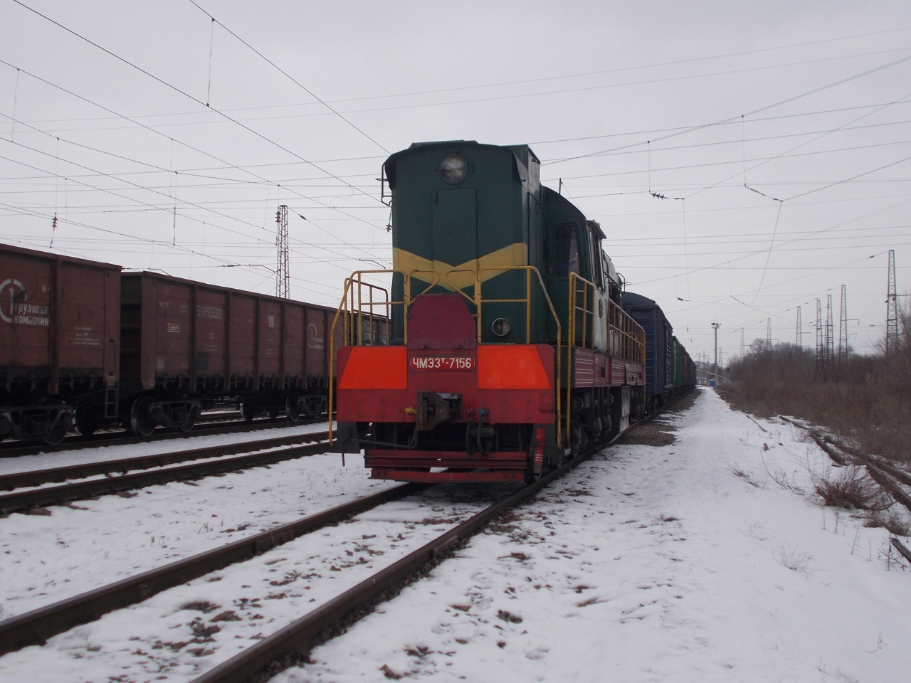 Северо-Кавказская железная дорога, № ЧМЭ3Т-7156 — 