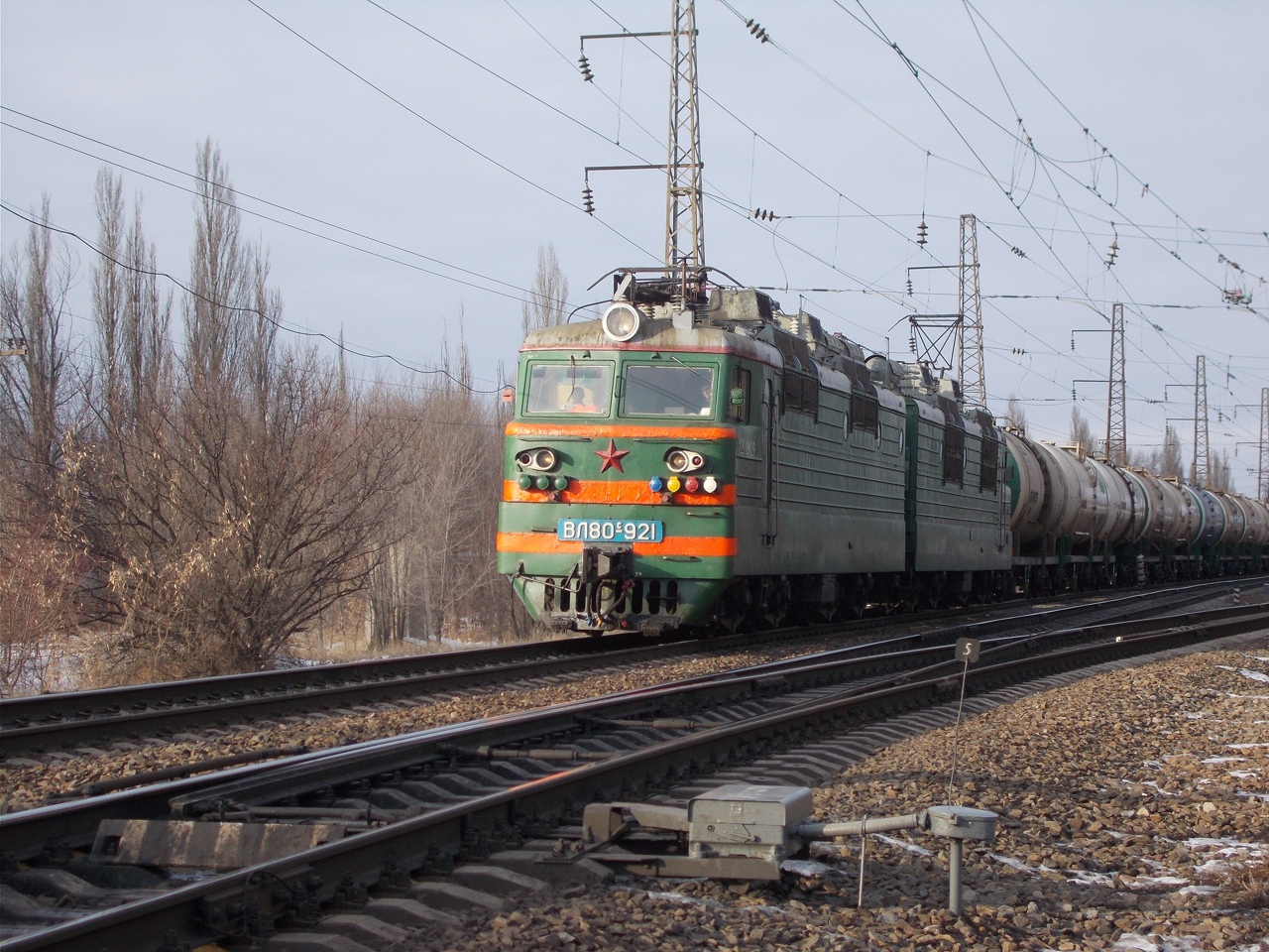 Северо-Кавказская железная дорога, № ВЛ80С-921 — 