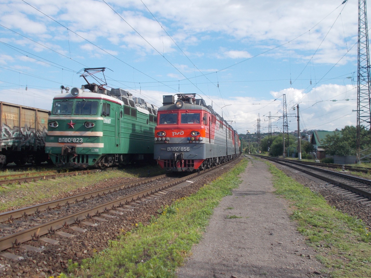 Юго-Восточная железная дорога, № ВЛ80С-856 — 