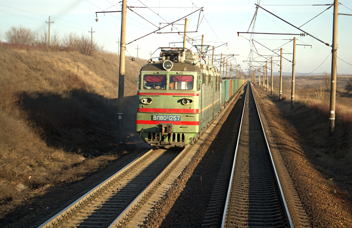 Одесская железная дорога, № ВЛ80Т-1257 — 